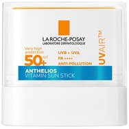 La Roche-Posay Anthelios UVAir Spf50+ Vitamin Sun Stick 9g - Лек стик за слънцезащита за лице с много висока защита и витамин Е La Roche-Posay Anthelios UVAir Spf50+ Vitamin Sun Stick 9g - Лек стик за слънцезащита за лице с много висока защита и витамин Е