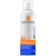 La Roche-Posay Anthelios Spf50+ UvSport Mist Spray 200ml - Невидим охлаждащ спрей, устойчив на изпотяване, много висока слънцезащита, подходящ за дейности на открито