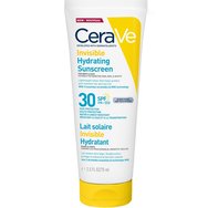 Cerave Invisible Hydrating Spf30 Sunscreen 75ml - Слънцезащитен крем за лице и тяло с висока степен на защита, подходящ за чувствителна кожа за деца и възрастни