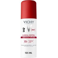 Vichy Clinical Control 96h Anti-Transpirant & Deodorant Spray 125ml - Дезодорант спрей за 96-часова защита с двойно действие срещу изпотяване и неприятна миризма