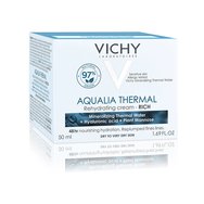 Vichy Aqualia Thermal Rich Rehydrating Cream Хидратиращ дневен крем с богата текстура за суха кожа 50ml