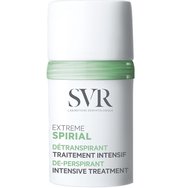SVR Spirial Extreme De-Perspirant Roll On Рол-он дезодорант против изпотяване, който абсорбира влагата и се бори с миризмата 20ml