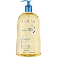 Bioderma Atoderm Huile De Douche Soothing Lipid Replenishing Body, Face & Hands Cleansing Oil 1Lt - Олио за душ за тяло, лице & ръце за суха, много суха & раздразнена кожа с помпа Bioderma Atoderm Huile De Douche Soothing Lipid Replenishing Body, Face & Hands Cleansing Oil 1Lt - Олио за душ за тяло, лице & ръце за суха, много суха & раздразнена кожа с помпа