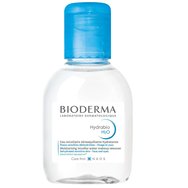 Bioderma Hydrabio H2O Moisturising Micellar Water Makeup Remover 30ml - Мицеларна почистваща вода и препарат за премахване на грим за лице и очи, подходящ за дехидратирана чувствителна кожа