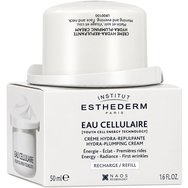 Institut Esthederm Eau Cellulaire Hydra-Plumping Cream Хидратиращ крем за лице, който предотвратява и коригира първите признаци на стареене 50ml - Refill