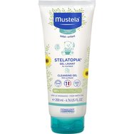 Mustela Stelatopia Cleansing Gel 200ml - Бебешки пяни за тяло и коса с успокояващи свойства Mustela Stelatopia Cleansing Gel 200ml - Бебешки пяни за тяло и коса с успокояващи свойства