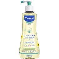 Mustela Stelatopia Cleansing Oil 500ml - Почистващо олио за бебешка кожа със склонност към атопия, с органичен слънчоглед Mustela Stelatopia Cleansing Oil 500ml - Почистващо олио за бебешка кожа със склонност към атопия, с органичен слънчоглед