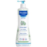 Mustela Hydra Bebe Body Lotion Хидратиращ лосион за тяло за бебета от първия ден на раждането, с био авокадо, с помпа 750ml