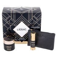Lierac Promo Premium La Creme Soyeuse Anti-Age 50ml & free gift Lierac Premium Yeux 15ml & Rue Des Fleurs Кожен портфейл