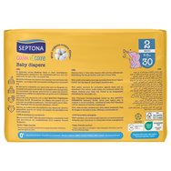 Septona Calm n\' Care Baby Diapers Giga Box Mini No2 (3-6kg) 90 бр (3x30 бр)