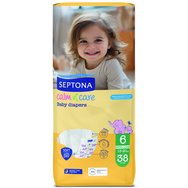 Septona Calm n\' Care Baby Diapers Giga Box Extra Large No6 (13-20kg) 114 бр (3x38 бр)