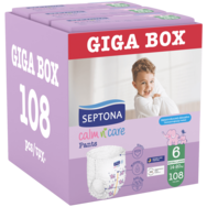 Septona Calm n\' Care Pants Giga Box Extra Large No6 (14-20kg) 108 бр (3x36 бр)