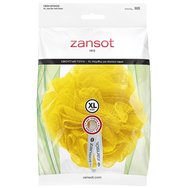 Zansot Mesh Sponge Extra Large 1 Τεμάχιο - Κίτρινο - Σφουγγάρι Τούλι για Αίσθηση Απαλότητας & Αναζωογόνησης