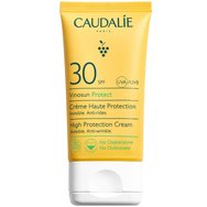 Caudalie Vinosun Protect High Protection Cream Spf30, 50ml - Слънцезащитен крем за лице и шия с висока защита за цялото семейство Caudalie Vinosun Protect High Protection Cream Spf30, 50ml - Слънцезащитен крем за лице и шия с висока защита за цялото семейство