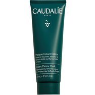 Caudalie Instant Detox Mask 75ml - Почистваща и детоксикираща маска за лице с глина, кафе & грозде