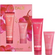 Caudalie Promo VinoHydra Deep Hydration Moisturizer Dry Skin Cream 60ml & Moisturizing Cleansing Gel 30ml - Хидратиращ, подхранващ крем за лице и шия, подходящ за суха кожа и почистващ гел за лице за чувствителна кожа