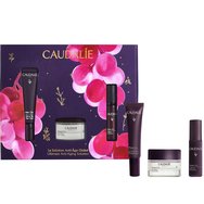 Caudalie Promo Premier Cru The Eye Cream 15ml & Подарък The Serum 10ml & Подарък The Cream 15ml - Крем за очи, който коригира бръчките, намалява тъмните кръгове и подпухналостта и цялостен хидратиращ серум против стареене за незабавно стягане и подхранващ крем за лице против стареене.