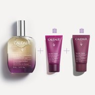 Caudalie Promo Fig Moisturizing Oil Elixir 50ml & Подарък The des Vignes Soap-Free Shower Gel 30ml & Подарък Hyaluronic Nourishing Body Lotion 30ml