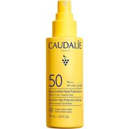Caudalie Vinosun Spf50 Invisible Spray Лек течен слънцезащитен Spary за лице & тяло с висока защита за цялото семейство 75ml