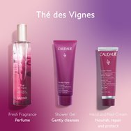 Caudalie Pomo The des Vignes Fresh Fragrance 50ml & Подарък Shower Gel 50ml & Hand & Подарък Nail Repairing Cream 30ml