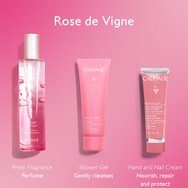 Caudalie Promo Rose de Vigne Fresh Fragrance 50ml & Подарък Shower Gel 50ml & Подарък Hand & Nail Repairing Cream 30ml