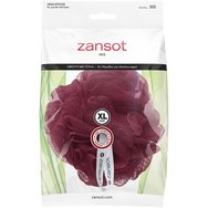 Zansot Mesh Sponge Extra Large 1 Τεμάχιο - Μπορντό - Σφουγγάρι Τούλι για Αίσθηση Απαλότητας & Αναζωογόνησης