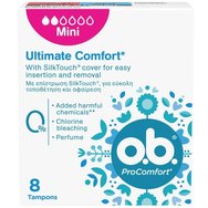 O.b. ProComfort Mini Tampons for Light Days 8 бр