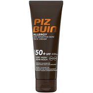 Piz Buin Allergy Sun Sensitive Skin Face Cream Spf50+, 50ml