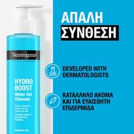 Neutrogena Hydro Boost Water Cleanser Gel with Hyaluronic Acid 200ml