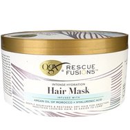 OGX Rescue Fusions Argan Oil of Morocco & Hyaluronic Acid Intense Hydration Hair Mask 285ml
