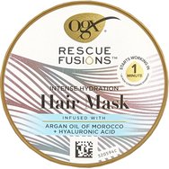 OGX Rescue Fusions Argan Oil of Morocco & Hyaluronic Acid Intense Hydration Hair Mask 285ml