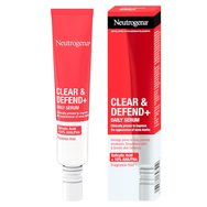 Neutrogena Promo Clear & Defend Facial Wash 200ml & Daily Serum 30ml & Подарък Gel Moisturiser 50ml Neutrogena Promo Clear & Defend Facial Wash 200ml & Daily Serum 30ml & Подарък Gel Moisturiser 50ml