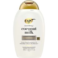 OGX Nourishing Coconut Milk Hydarting Conditioner 385ml - Хидратиращ балсам с кокосово мляко за силна, здрава и блестяща коса OGX Nourishing Coconut Milk Hydarting Conditioner 385ml - Хидратиращ балсам с кокосово мляко за силна, здрава и блестяща коса