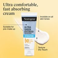 Neutrogena Ultra Sheer Hydration Sunscreen Invisible Spf50 Fluid 50ml Neutrogena Ultra Sheer Hydration Sunscreen Invisible Spf50 Fluid 50ml