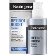 Neutrogena Promo Anti-Age Retinol Boost Face Cream 50ml & Подарък Hydro Boost Water Gel 15ml & Подарък Ultra Sheer Hydration Sunscreen Invisible Spf50 5ml & Подарък несесер 1 брой Neutrogena Promo Anti-Age Retinol Boost Face Cream 50ml & Подарък Hydro Boost Water Gel 15ml & Подарък Ultra Sheer Hydration Sunscreen Invisible Spf50 5ml & Подарък несесер 1 брой