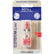 Elgydium Clinic Large 1.5mm ISO 4 Refill Interdental Brushes 3 броя - Интердентални четки, специално проектирани за ефективно почистване срещу зъбна плака