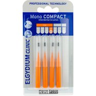Elgydium Clinic Mono Compact Fine 1.2mm ISO 3 Interdental Brushes 4 бр