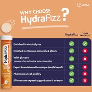 Upsa Hydrafizz Hydra Boost Hydrolytes хранителна добавка с електролити за хидратация и за тонизиране на енергията и бодростта с кофеин и вкус на портокал 16 Effer.tabs Upsa Hydrafizz Hydra Boost Hydrolytes хранителна добавка с електролити за хидратация и за тонизиране на енергията и бодростта с кофеин и вкус на портокал 16 Effer.tabs