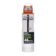 L'Oreal Paris Men Expert Shirt Protect Spray 150ml - Мъжки дезодорант спрей 48-часова защита срещу бели и жълти петна L'Oreal Paris Men Expert Shirt Protect Spray 150ml - Мъжки дезодорант спрей 48-часова защита срещу бели и жълти петна