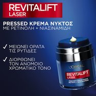 L\'Oreal Paris Revitalift Laser Retinol & Niacinamide Pressed Night Cream 50ml