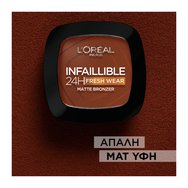 L\'oreal Paris Infaillible 24H Fresh Wear Matte Bronzer 9g - 350 Medium