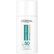 Loreal Paris Bright Reveal Daily Fluid Tinted Glow Spf50, 50ml - Bronze