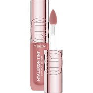 L'Oreal Paris Hyaluron Tint Lip Stain Serum 5ml - 601 Worth It - Хидратиращ серум за устни и скули с хиалуронова киселина, който предлага дълготраен цвят