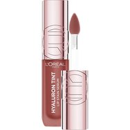 L'Oreal Paris Hyaluron Tint Lip Stain Serum 5ml - 640 Tea Time - Хидратиращ серум за устни и скули с хиалуронова киселина, който предлага дълготраен цвят