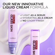 L\'Oreal Paris Revitalift Filler Glass Skin Liquid Cream Тънък хидратиращ и озаряващ крем за лице, обогатен с активни съставки 50ml L\'Oreal Paris Revitalift Filler Glass Skin Liquid Cream Тънък хидратиращ и озаряващ крем за лице, обогатен с активни съставки 50ml