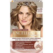 L'Oreal Paris Excellence Creme Age Perfect Nudes Боя за коса 1 брой - 6.03 Естествено тъмно топло русо - L'Oreal Paris Excellence Creme Age Perfect Nudes Боя за коса 1 брой - 6.03 Естествено тъмно топло русо -