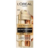 L\'Oreal Paris Age Perfect Le Duo Defying Serum Интензивен серум за лице против стареене, обогатен с колагенови пептиди и витамини B3 и C 30ml