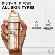 L\'Oreal Paris Age Perfect Le Duo Defying Serum Интензивен серум за лице против стареене, обогатен с колагенови пептиди и витамини B3 и C 30ml