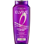 L'Oreal Paris Elvive Collagen Lifter Shampoo Подхранващ и обемен шампоан за фина, слаба коса с колагенови пептиди 400ml L'Oreal Paris Elvive Collagen Lifter Shampoo Подхранващ и обемен шампоан за фина, слаба коса с колагенови пептиди 400ml