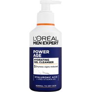 L'Oreal Paris Men Expert Power Age Hydrating Cleanser Gel 260ml ,Мъжки хидратиращ почистващ гел за лице с хиалуронова киселина и провитамин B5 с помпа L'Oreal Paris Men Expert Power Age Hydrating Cleanser Gel 260ml ,Мъжки хидратиращ почистващ гел за лице с хиалуронова киселина и провитамин B5 с помпа